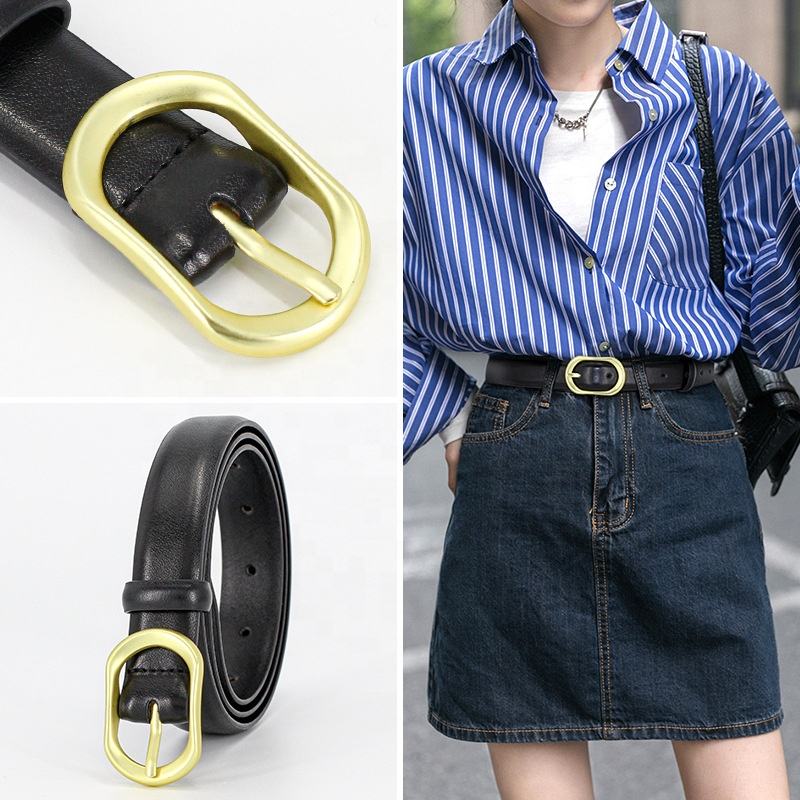 Ladies Versatile Belt Women With Jeans Belt Shirt Suit Simple Belt Women
