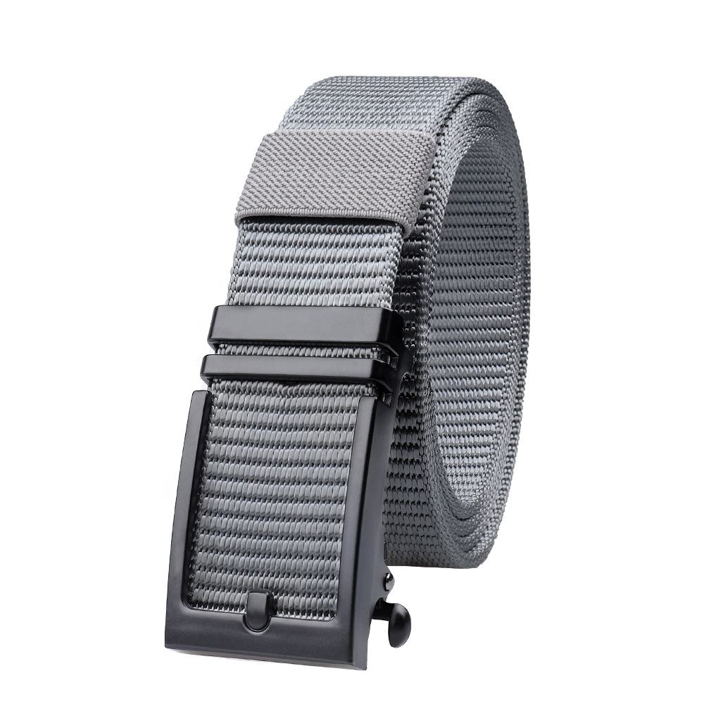 2023 New Custom All-match Outdoor Automatic Buckle Belt Men's Quick-drying Nylon Jeans Belt