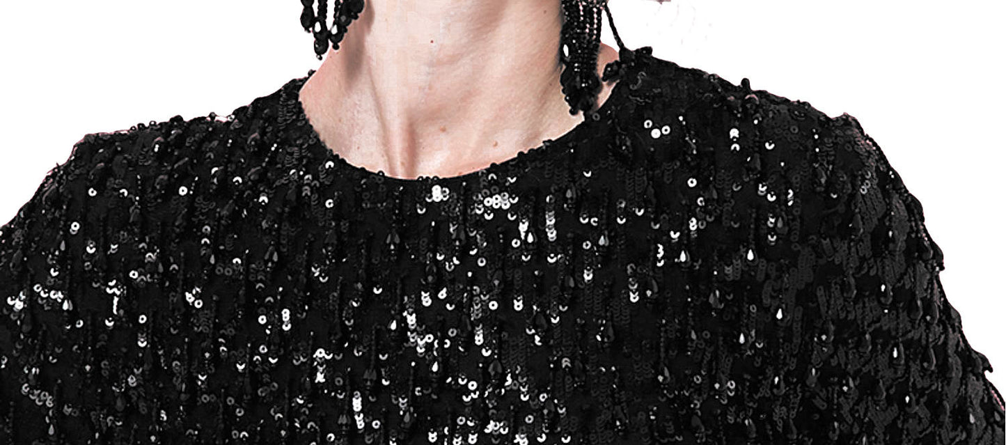 Women's Elegant Long Sleeve Mini Bodycon Dress Lace Decoration Empire Back Tie Design Plus Size for Cocktail Party Club