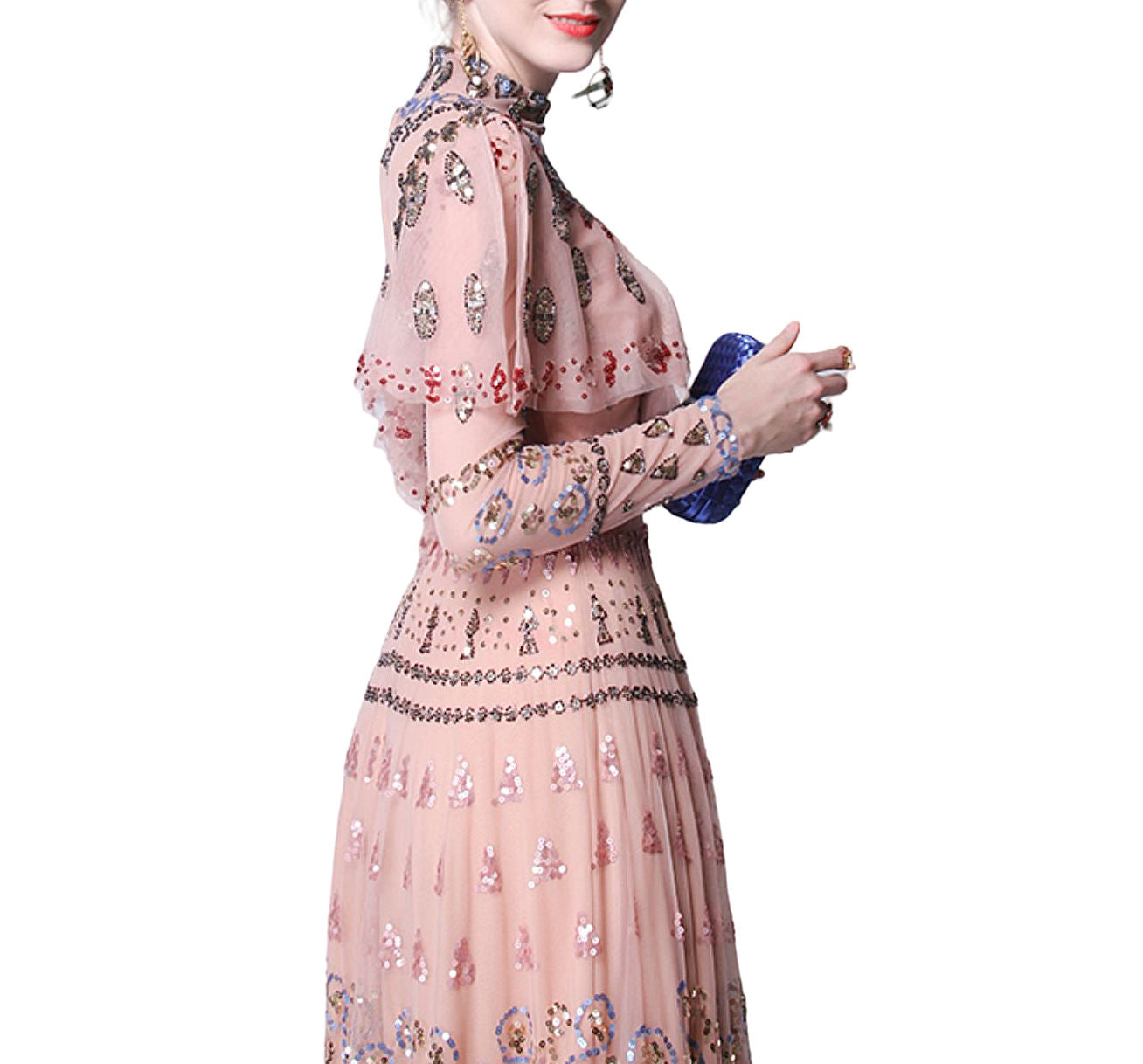 Vintage Style Indian Women's Party Wear Clothing Cotton Lahenga with Embroidered Stone Work Blouse Dupatta for Wedding Wear